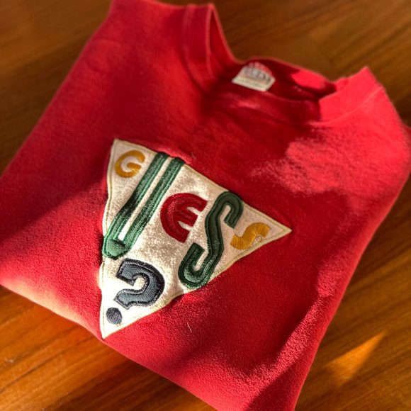 VINTAGE Guess Sweatshirt - Picture 2 of 3